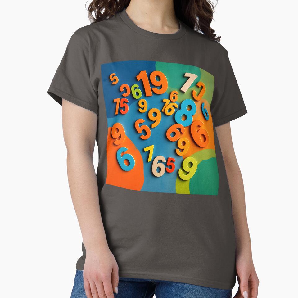 Numbers 6 by HebaRK Studio