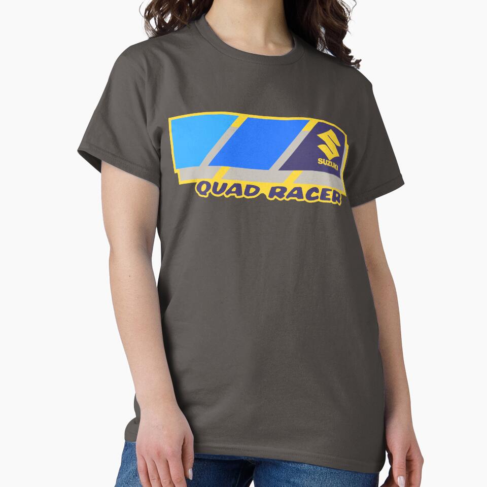 1980's Suzuki Quad Racer Reproduction Print by VMXtshirts