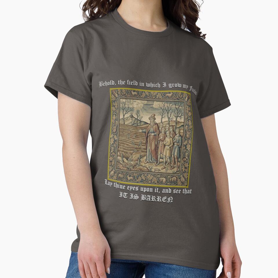Behold, my field and see by Flying Leaf Apparel Co.