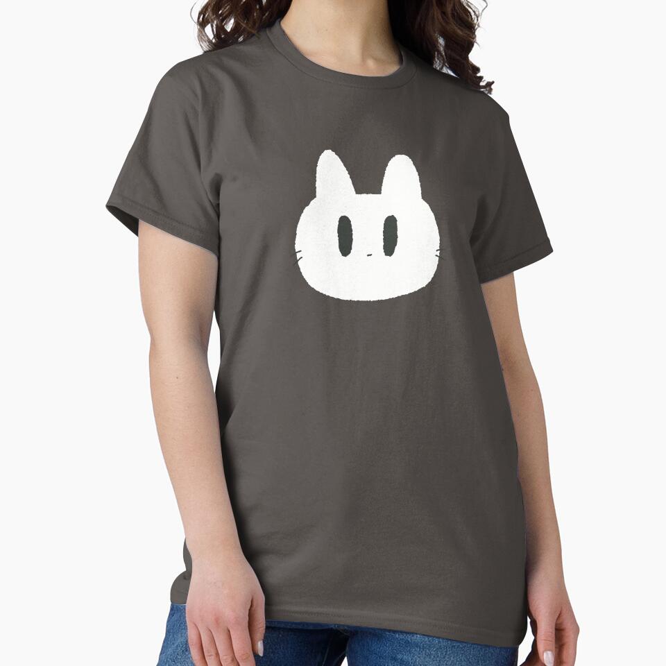 white cat by TNwandesignart