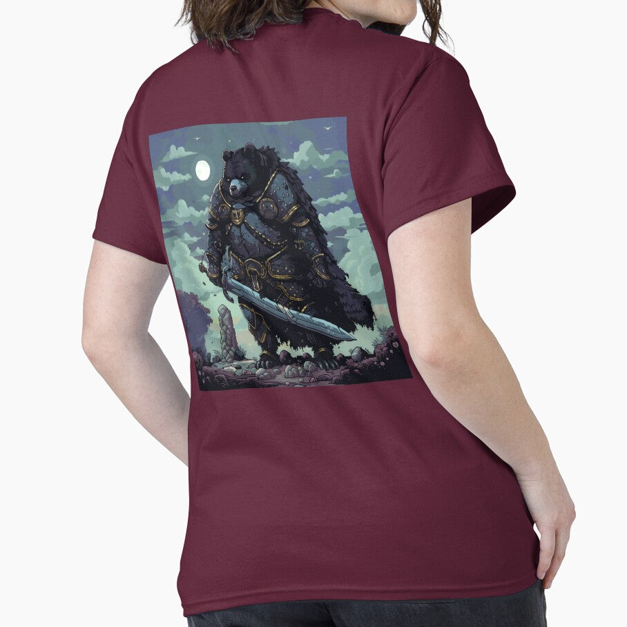 Black Bear Pixel Knight by Kaos-Bit