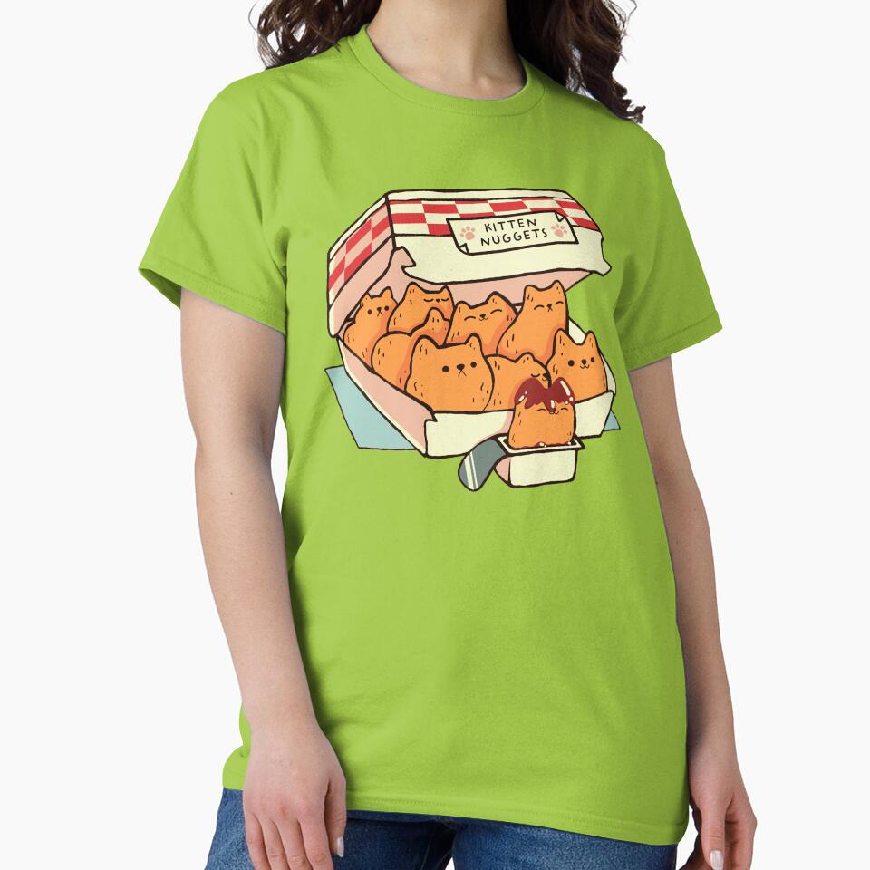 Kitten Nuggets Fast Food Cat by Tobe Fonseca by Tobe Fonseca®