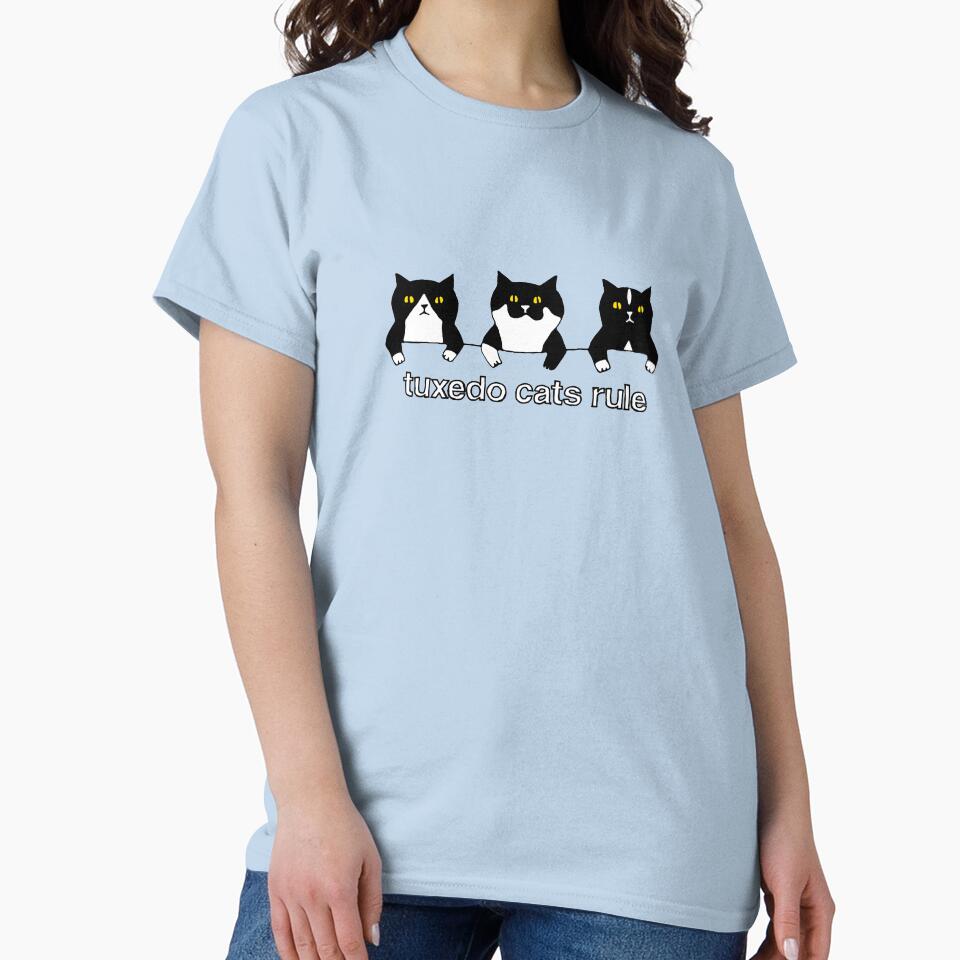 Tuxedo Cats Rule | Cat Animal Lover | Pet Owner Gift by ce54r