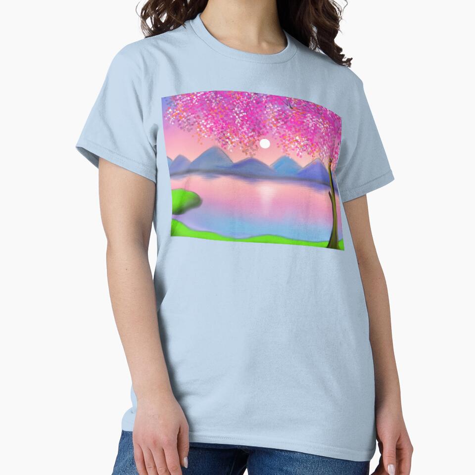 Blossom Serenity Moon by rrr-digitalarts
