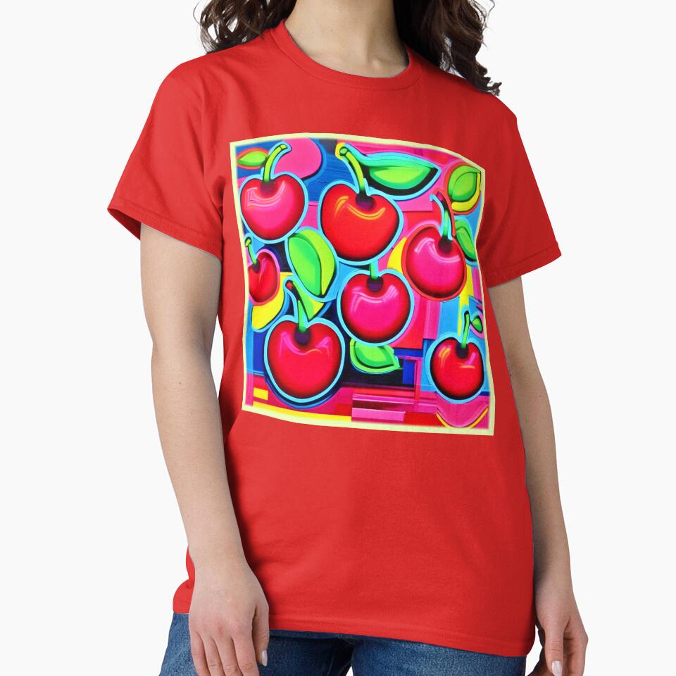 Pop Art Cherry Burst by Health And Fitness Posts e-Store