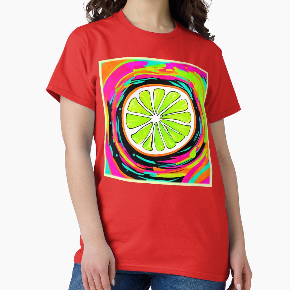 Lime Slice Pop Art by Health And Fitness Posts e-Store