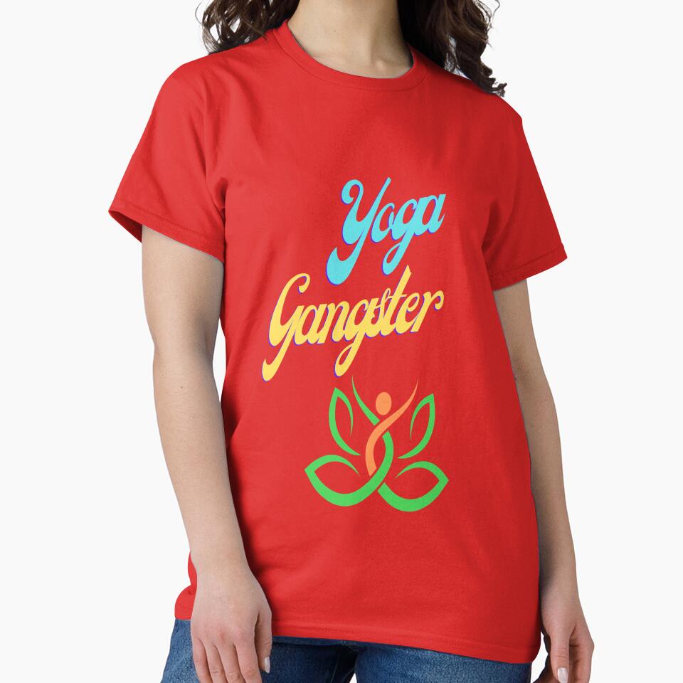 Yoga Gangster design for the students of yoga who love it! by Victornewyork