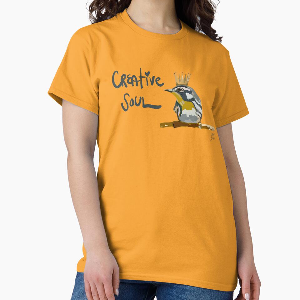 Creative Soul T-shirt by Leah Guzman Studio