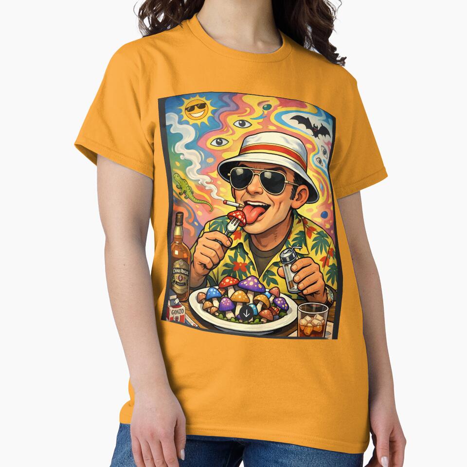 H.S.Thompson Eating Healthy by TheWeirdness