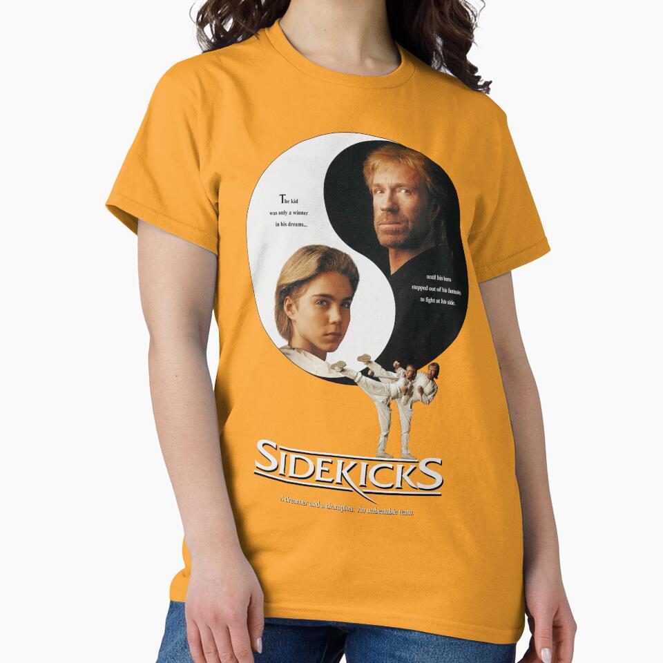 Sidekicks: Movie Poster w/ Chuck Norris & Jonathan Brandis (Alternative Cover) by Jessie Slamwhorella