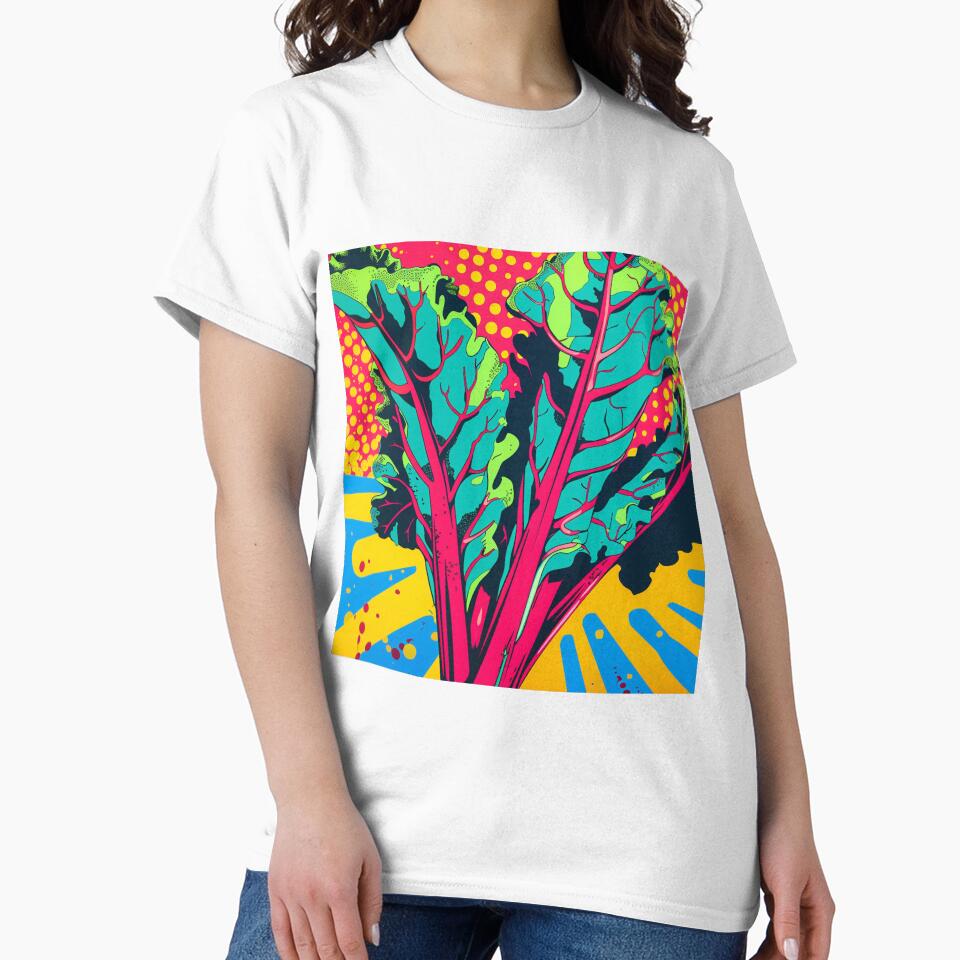 Rhubarb Pop Art 4 by AstroRisq