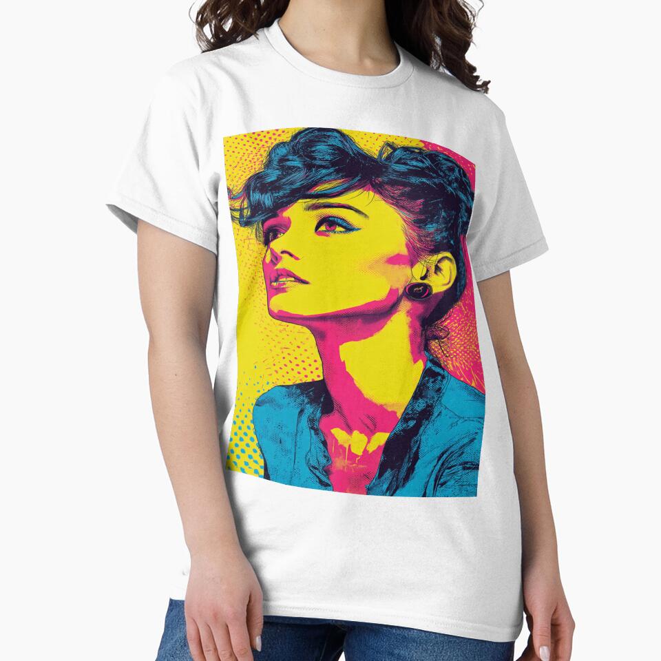 Pop Art Woman, Wall Art by NicolasGlowArt