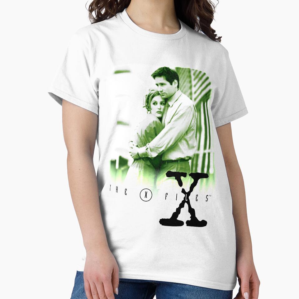 Vintage Style Mulder and Scully Shipper Hug by astroginseng