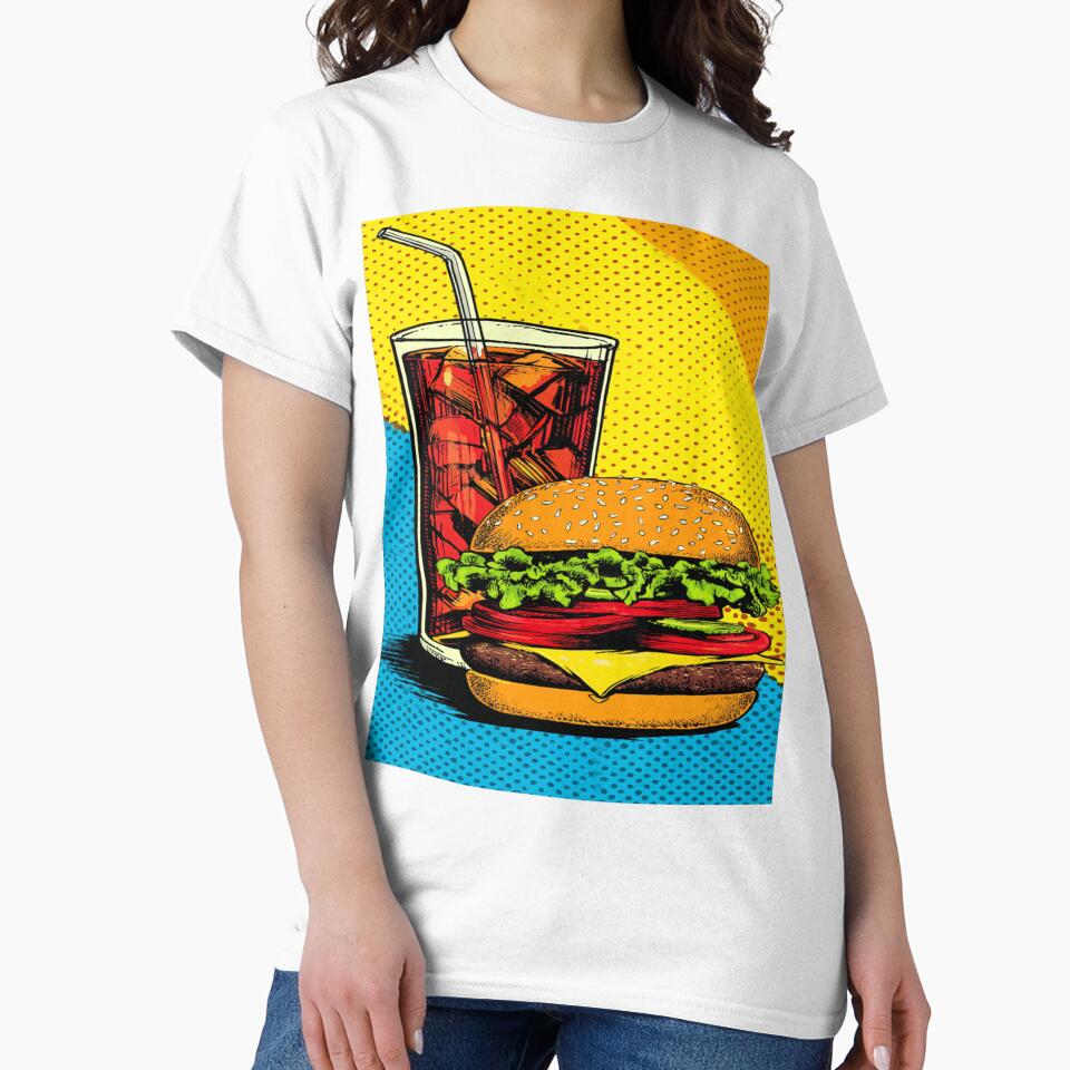Pop Art Fast Food by NicolasGlowArt