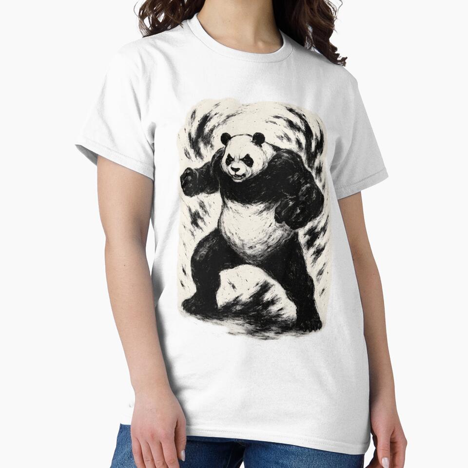 Panda – Powerful Ink Beast Sorcerer Illustration by AnimeShin