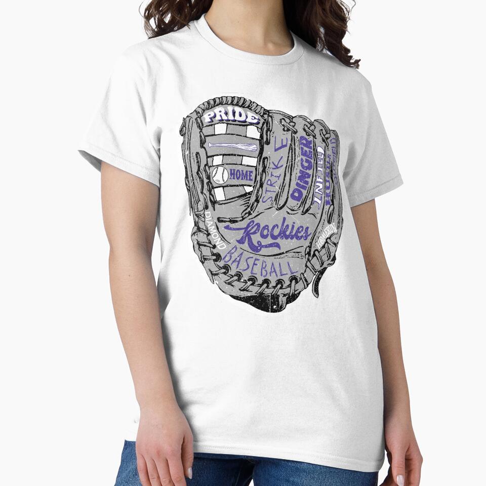 Rockies Baseball Glove by JSelfdesigns80