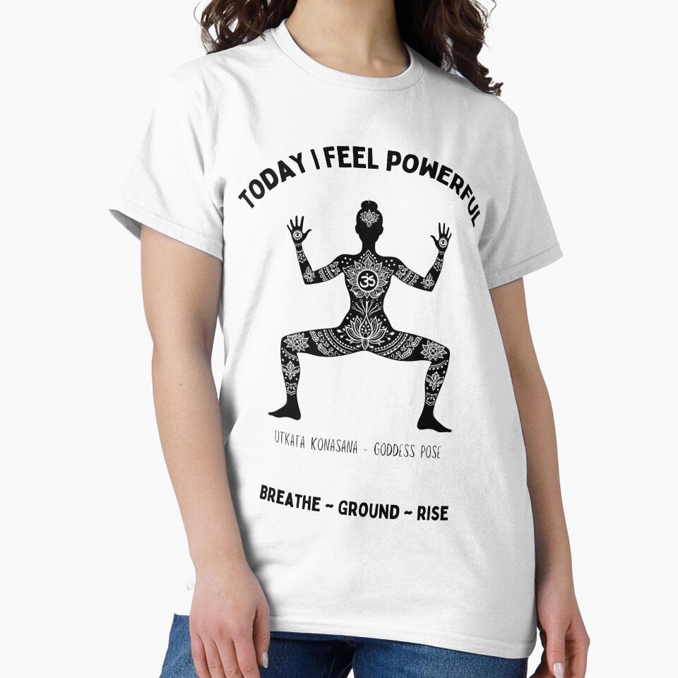 Today I Feel...Utkata Konasana - Goddess Pose by CandyGirlCreate