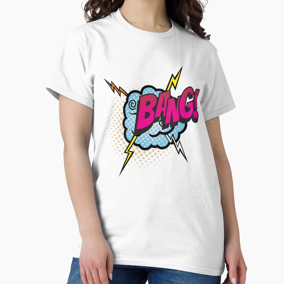 Bang, Comic, Comic Expressions, Pop Art, Pop Art Designs, Red, Yellow, Expressions, Pop Art Expressions, Pop Art Bubbles, by Henrylizarraga