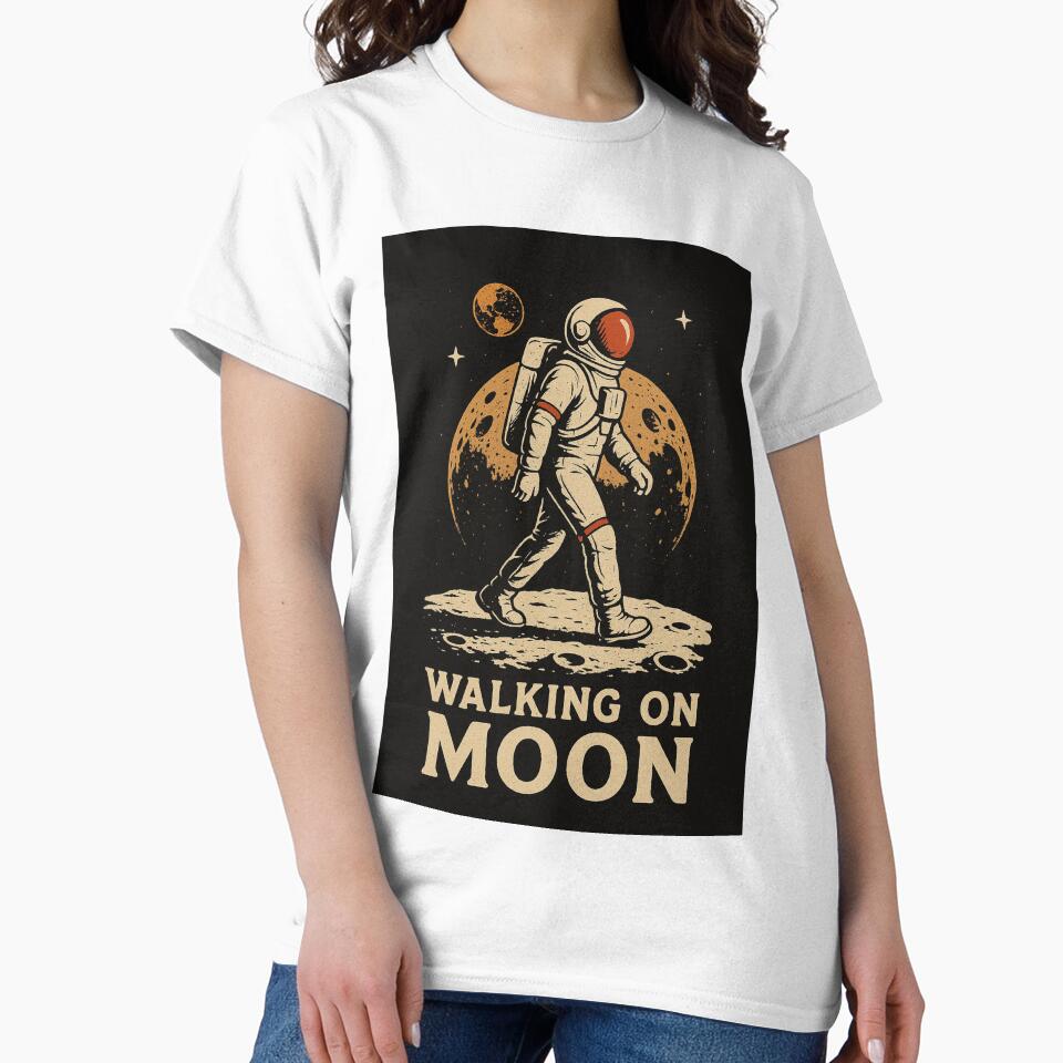 Vintage Moon Walk by Mk's Inked