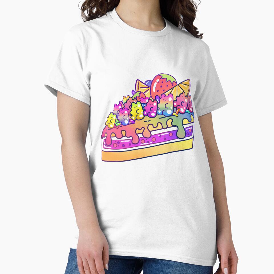 Cute Kawaii Jelly Bear Cake Slice by LiquidNeko