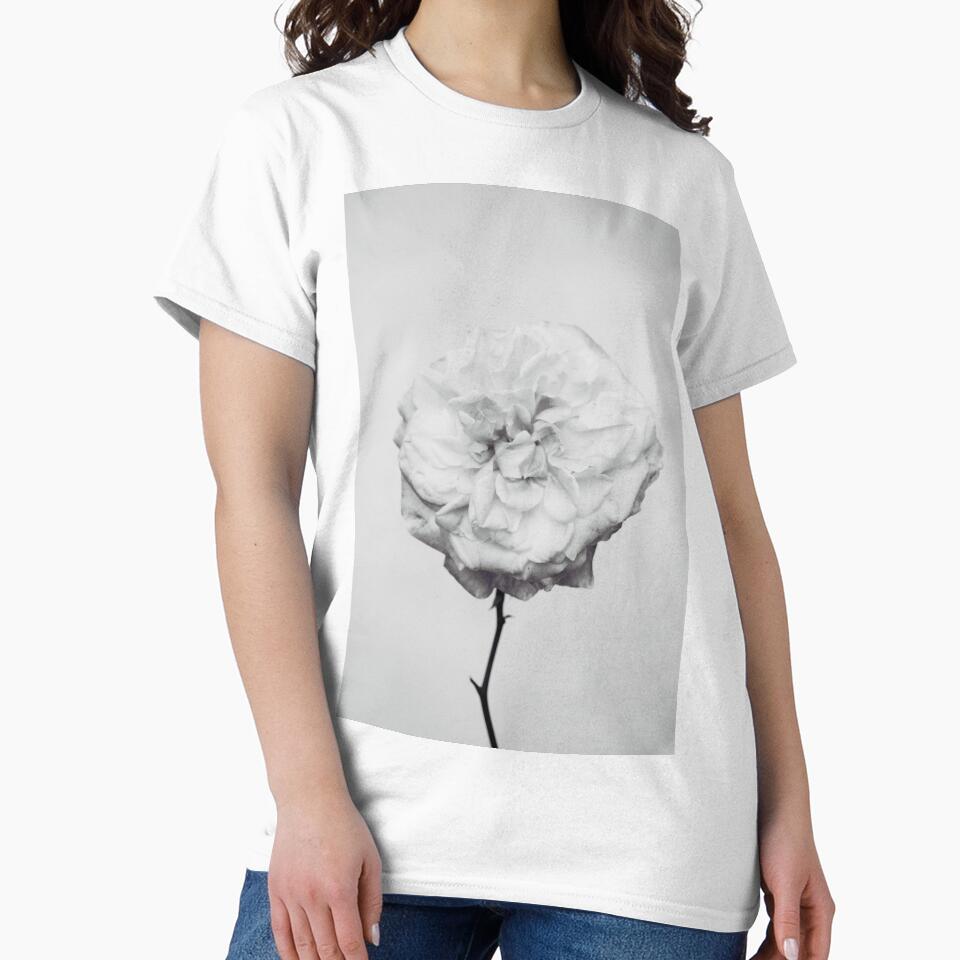 Flower Rose Black and White by anafrancisconi