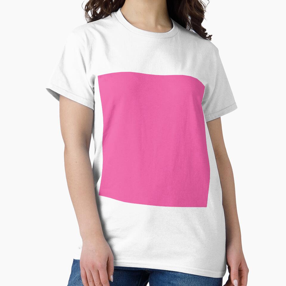 Plain Solid Color Pink Magenta Rose Pink (M80) by mimihuang creations