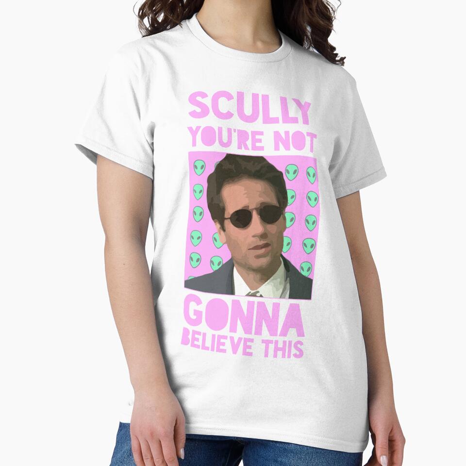 Mulder X-Files "Scully you're not gonna believe this" by thisfadingdream