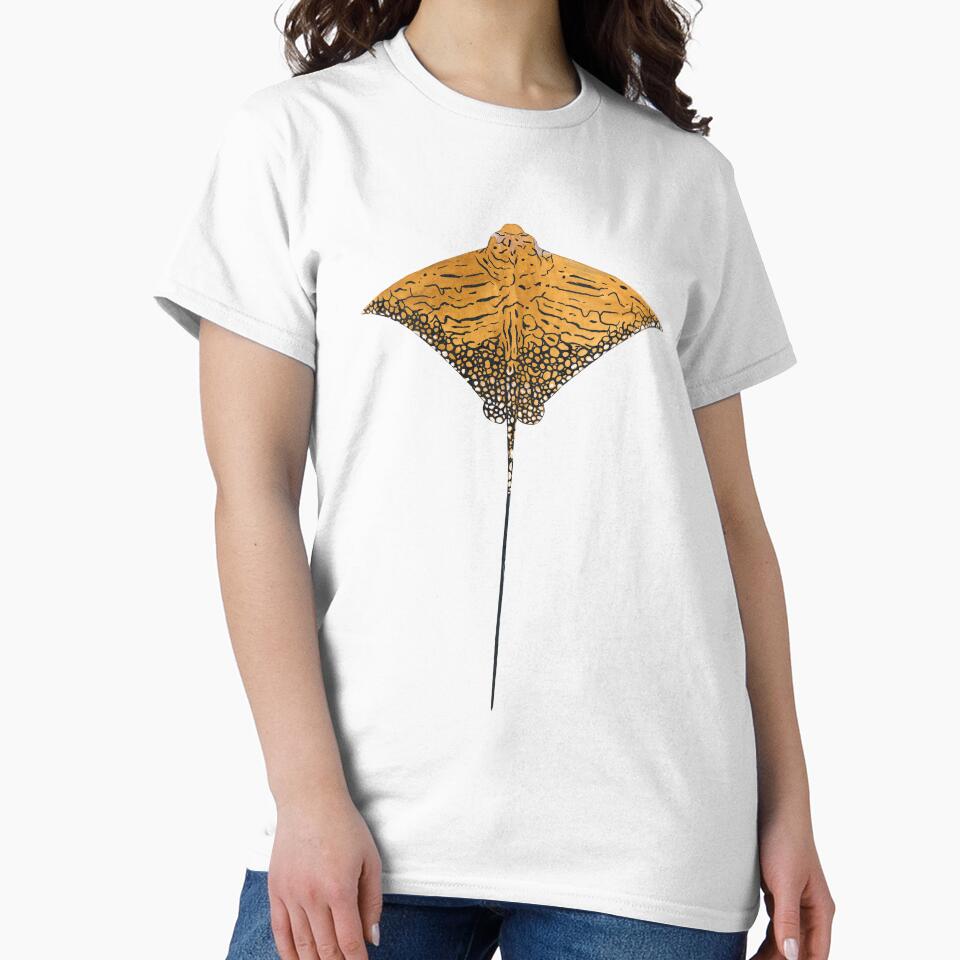 ORNATE EAGLE RAY-Aetomylaeus vespertilio by BEATRIZ ABAITUA