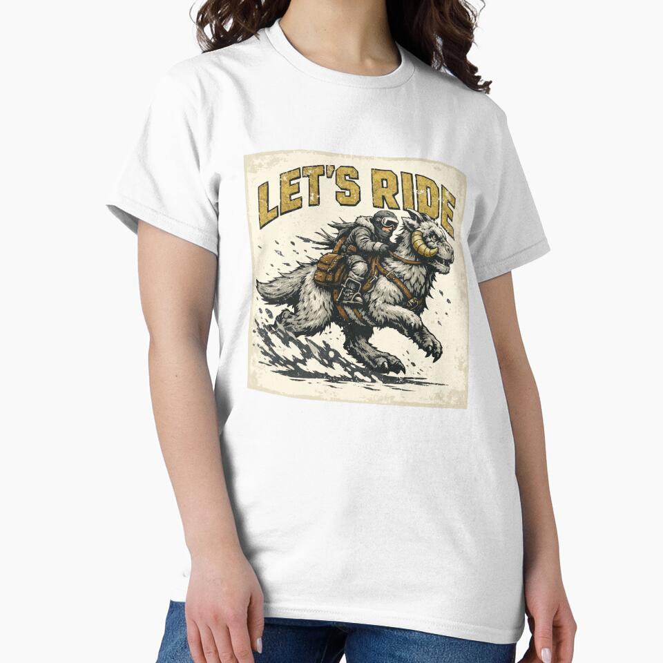 Tauntaun Rider Fan Art – Let's Ride by furrydrool