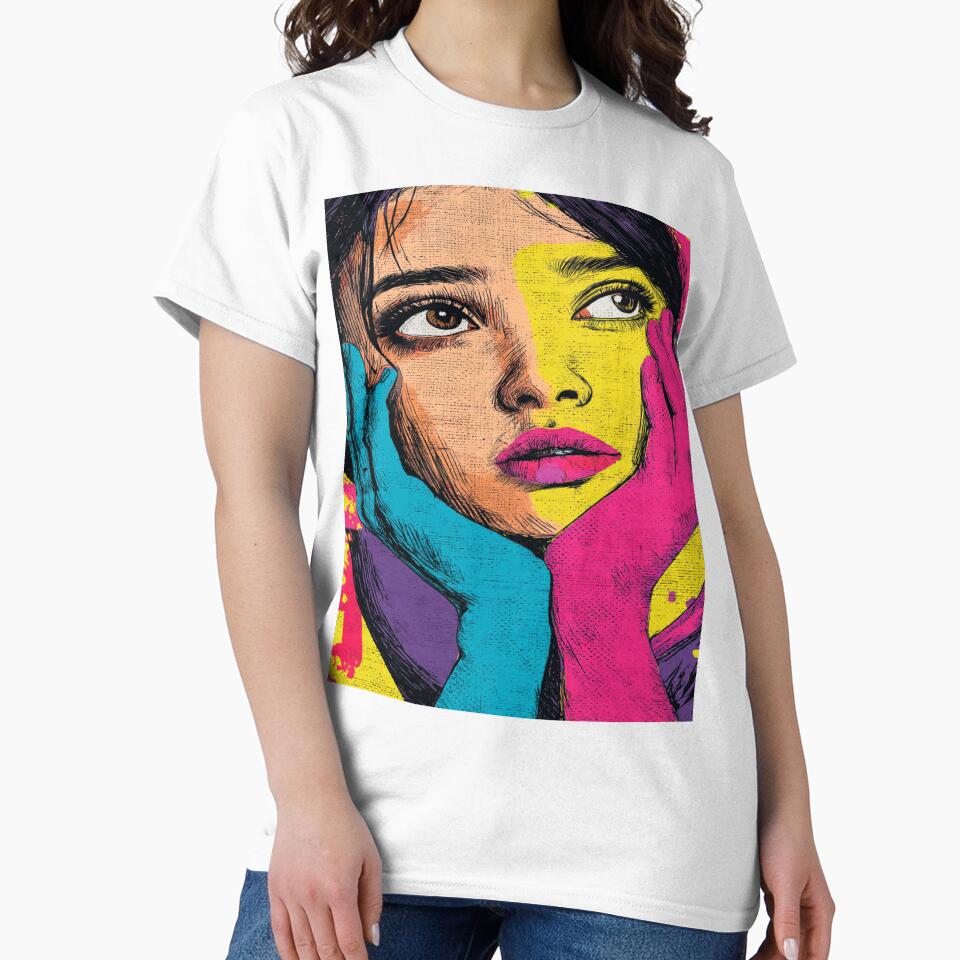 Pop Art Style Girl by NicolasGlowArt