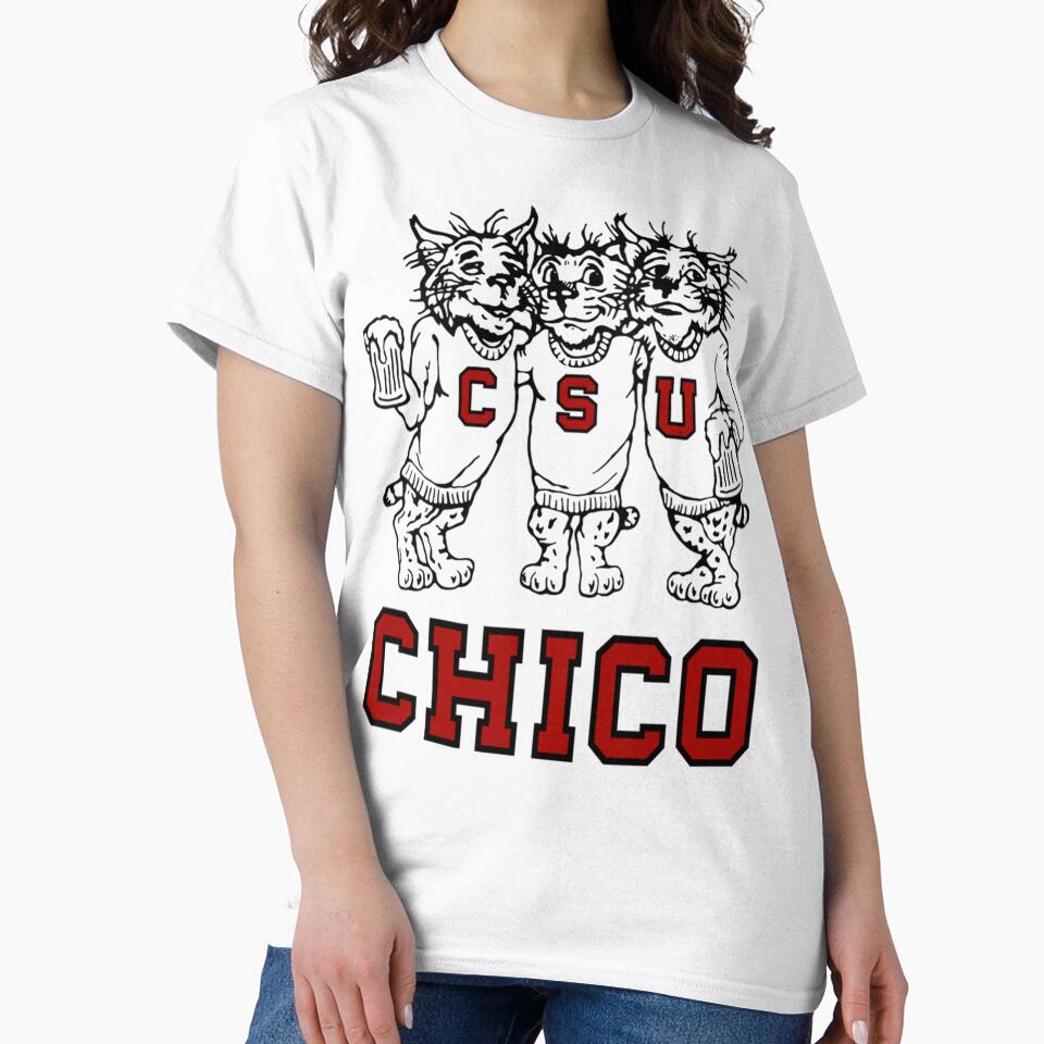 Chico State Vintage Drinking Wildcats Logo From The 1970&x27;s 1980&x27;s Classic Copy Copy by Jamesteesd