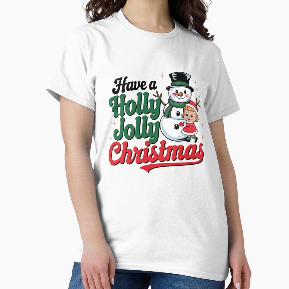 Have a holy Jolly Christmas Snowman and Gingerbread man by Dominika Farkašová
