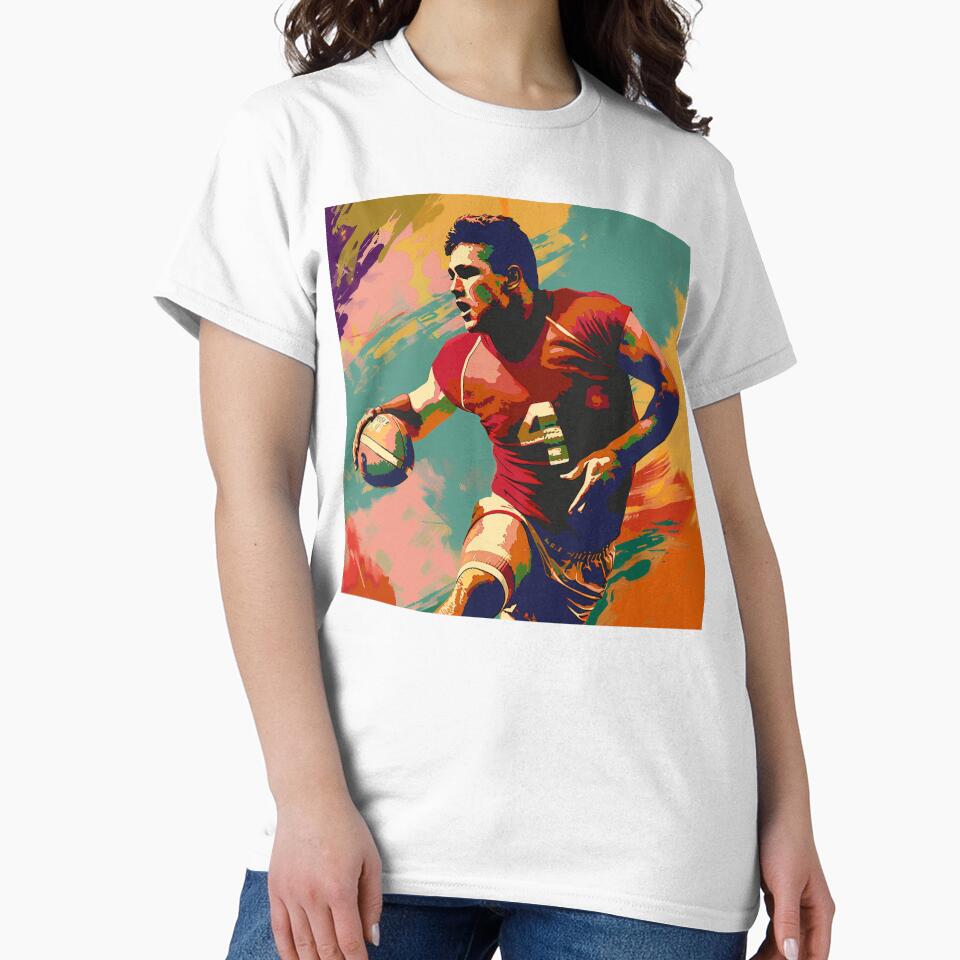 Footballer Pop Art 4 by AstroRisq
