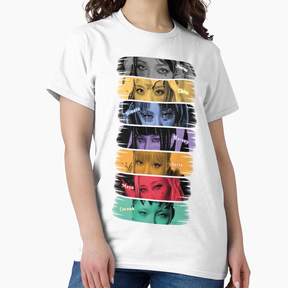 Design inspired by the eyes of the kpop group xg by mbs-desing