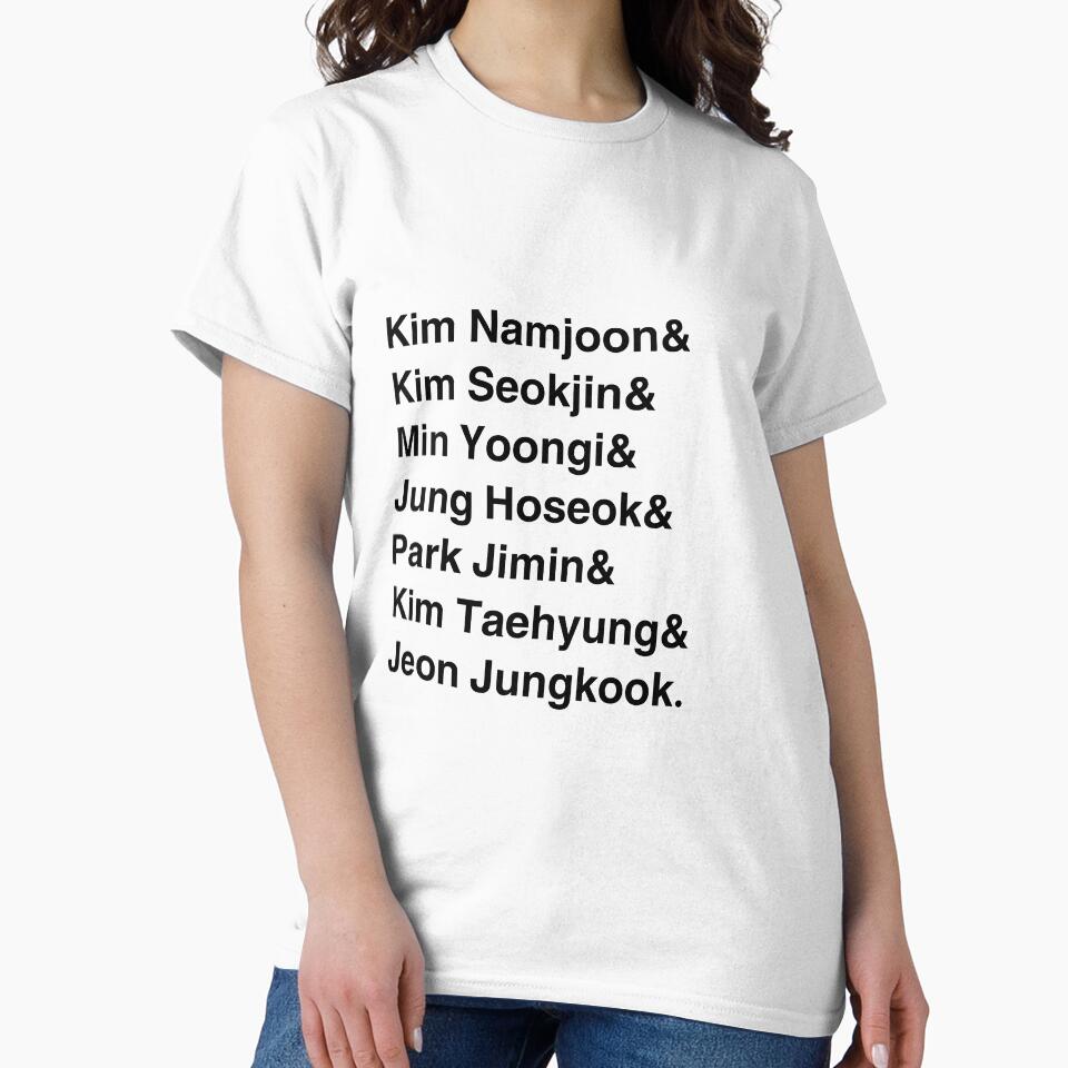 BTS Name List by caitied10