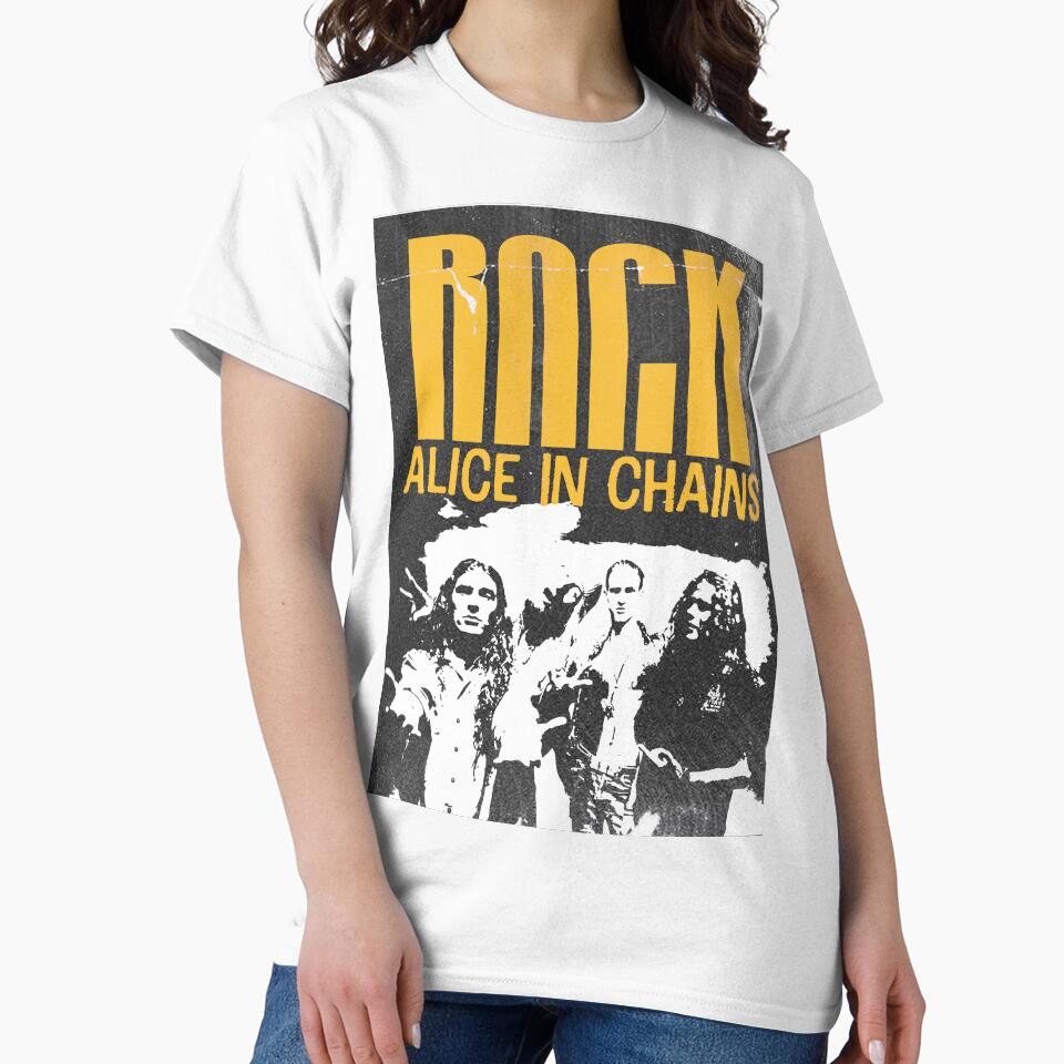 Alice in Chains Inspired Grunge Rock Art | 90s Alternative Metal Tribute by Beans' Art Studio