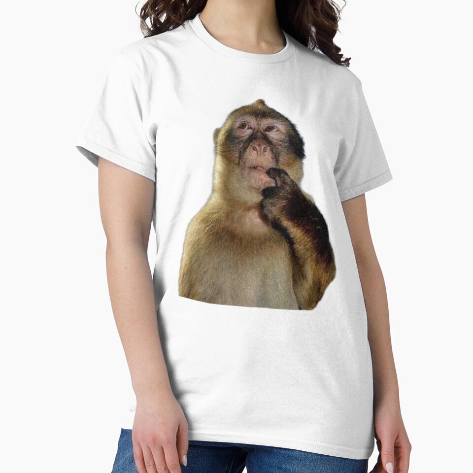TikTok Thinking Monkey Reaction Pic by Ashweed