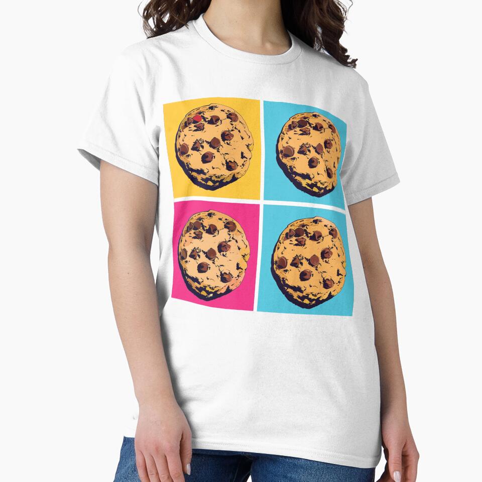 Chocolate Chip Cookies Pop Art 11 by AstroRisq