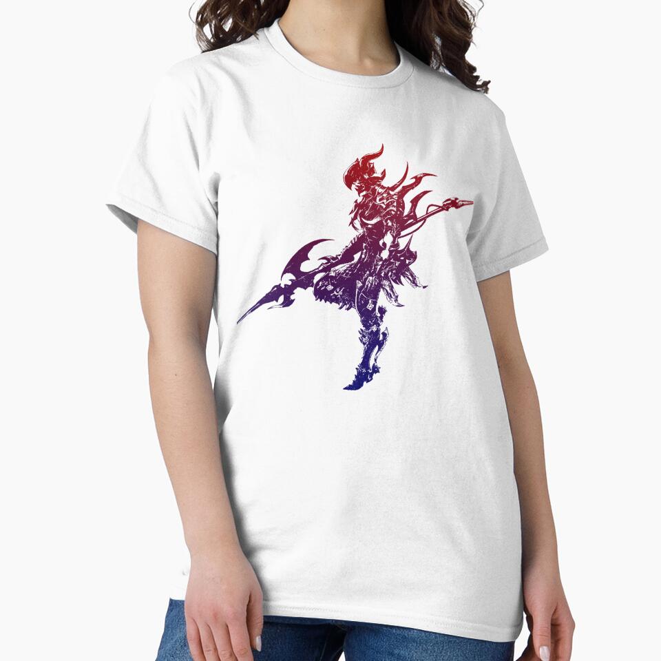 Final Fantasy Main Logo - Kain The Dragoon Silhouette by NEOFO