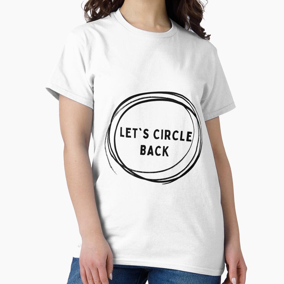 CORPORATE JARGON LET'S CIRCLE BACK by ElaineZPink