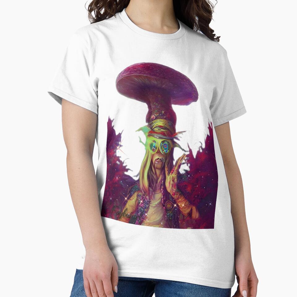 Mystic mushroom man by Faytaiart