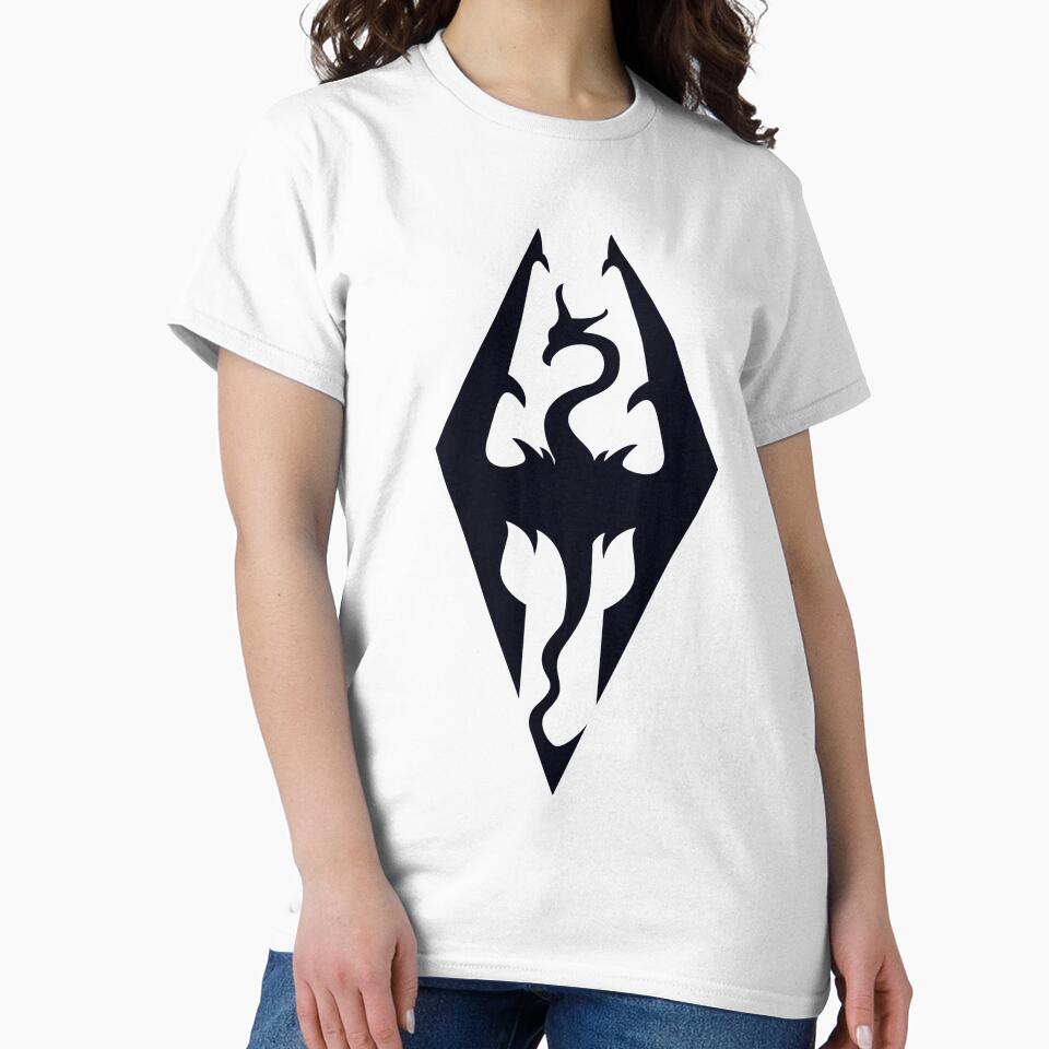 Skyrim Symbol Dark Blue Color by My Artprintz