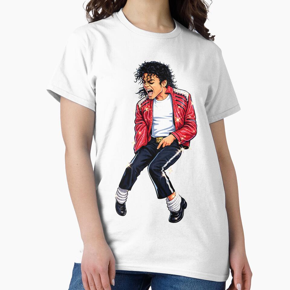 Michael Jackson in a dance pose by Imprearte