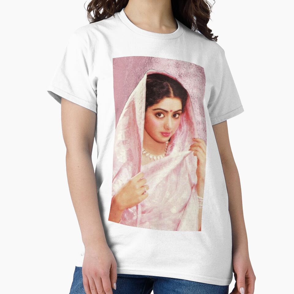 Sridevi in pink by A.  Rosette