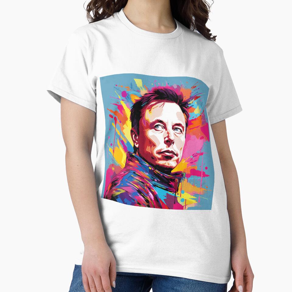 Musk Pop Art 4 by AstroRisq