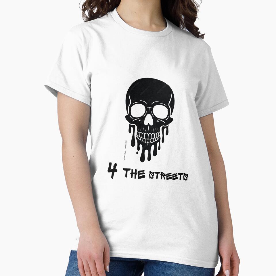 Skull Face Design by 4 THE STREETS SHOP