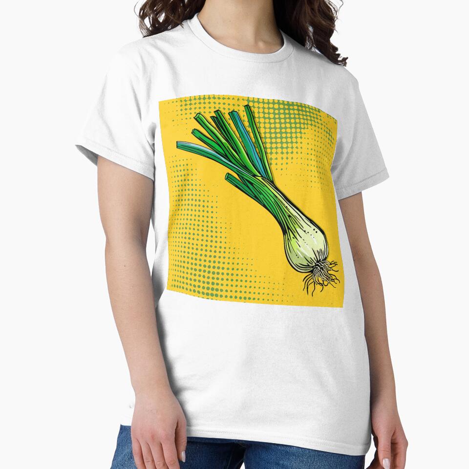 Spring Onion Pop Art 1 by AstroRisq
