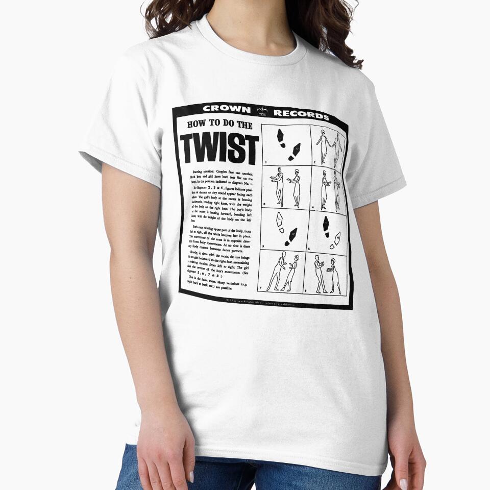 DO THE TWIST! - RECORD SLEEVE by ThrowbackAds
