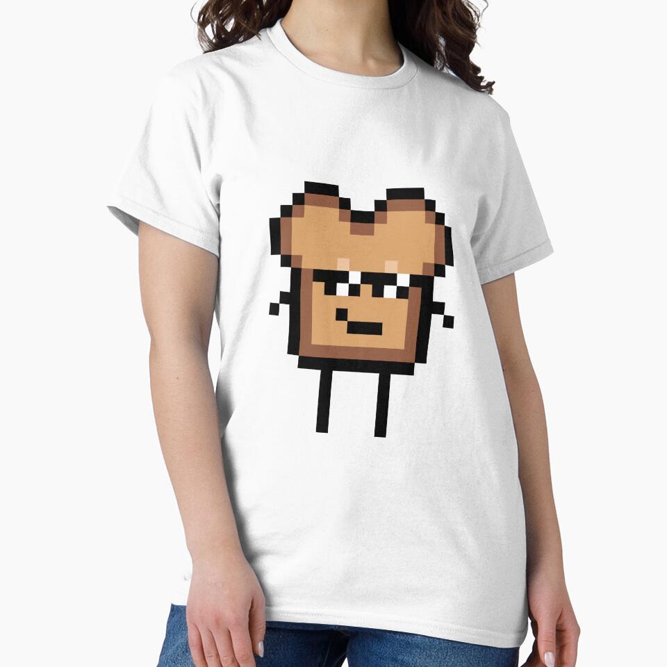 'Bread Cool' Breadbin Pixel Art Character by Breadbin Art