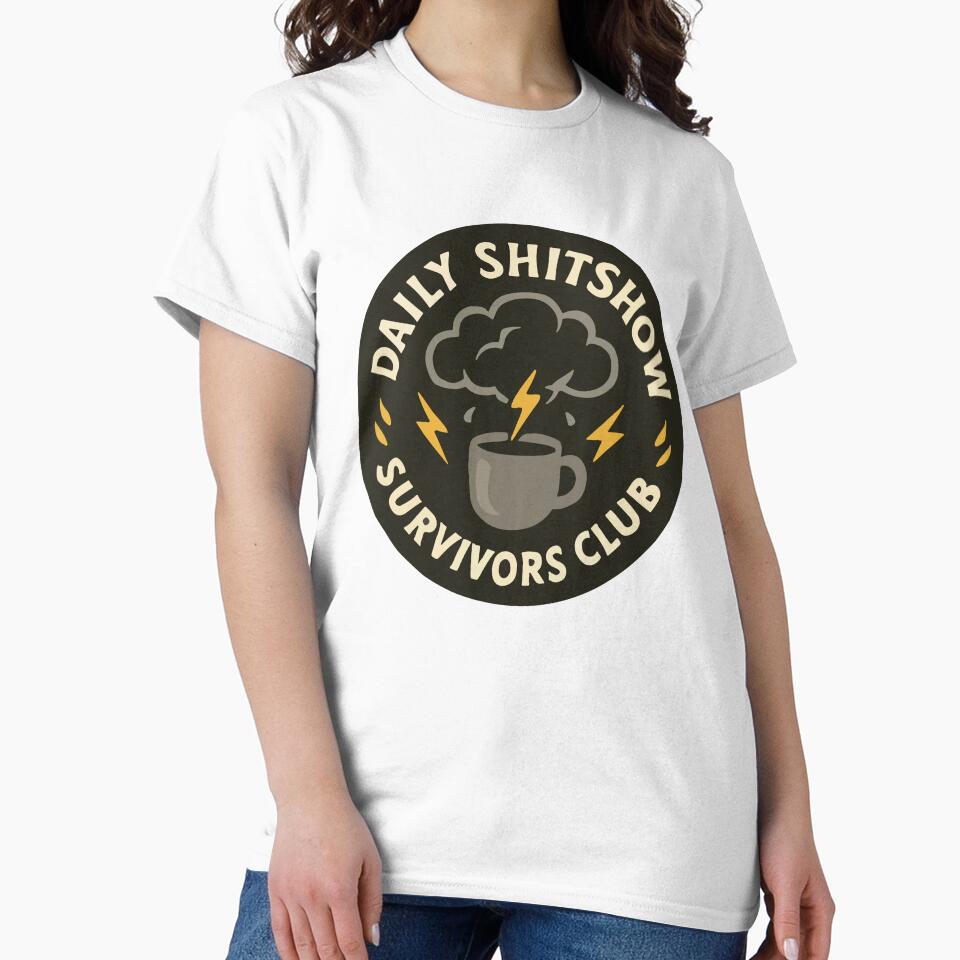 Daily Shitshow Survivors Club Coffee Emblem by BrownHorse90s